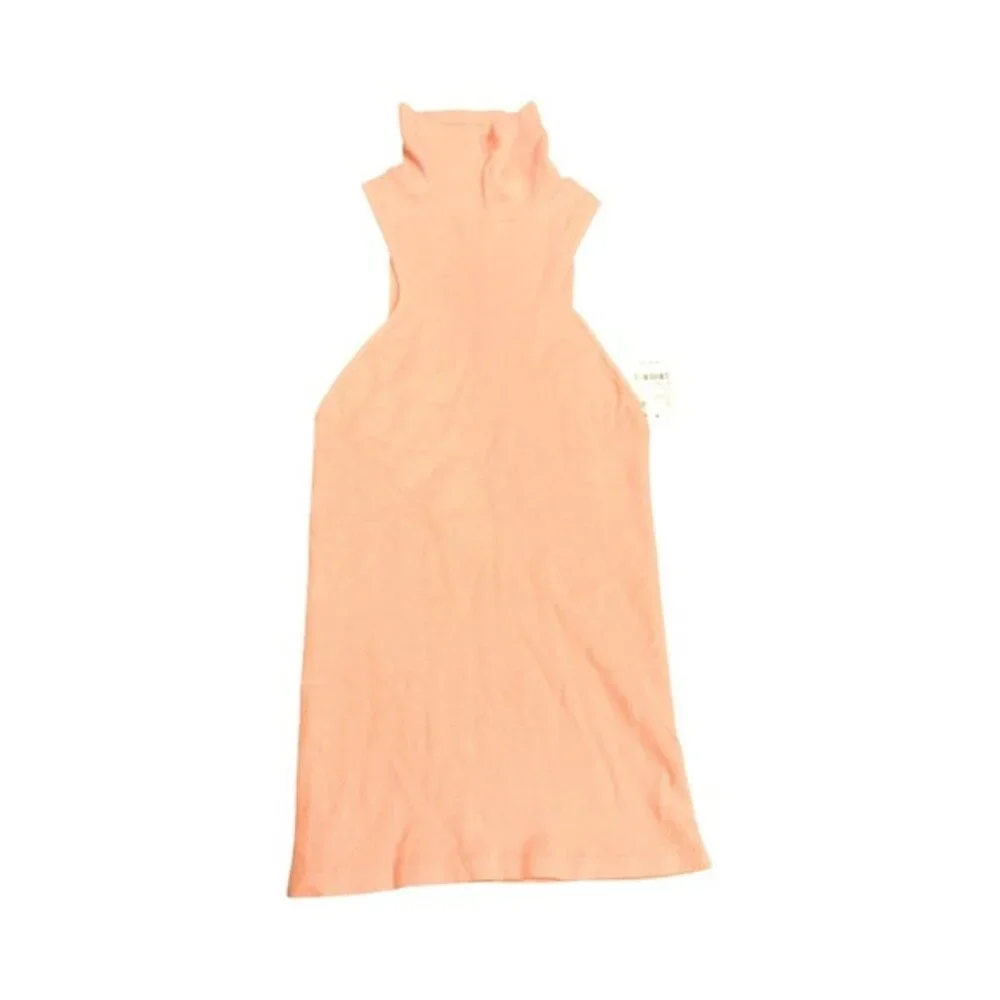 Intimately Free People Racerback Tank | Electric Nectar Peach | Size M-L - Picture 3 of 7